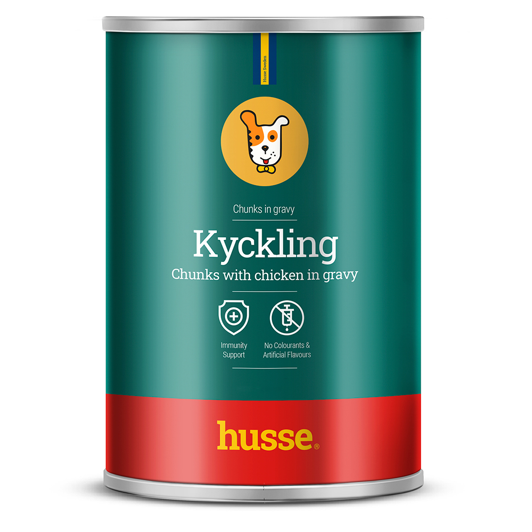 Kyckling Stückchen, 400 g | Ausgewogene Mahlzeit mit zusätzlichen Vitaminen & Mineralstoffen
