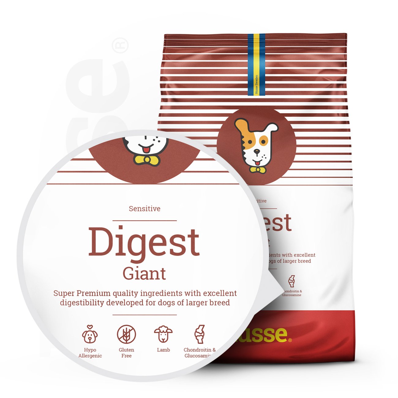 Sensitive Digest Giant 12.5 kg Glutenfreie Rezeptur mit begrenzten tierischen Proteinquellen