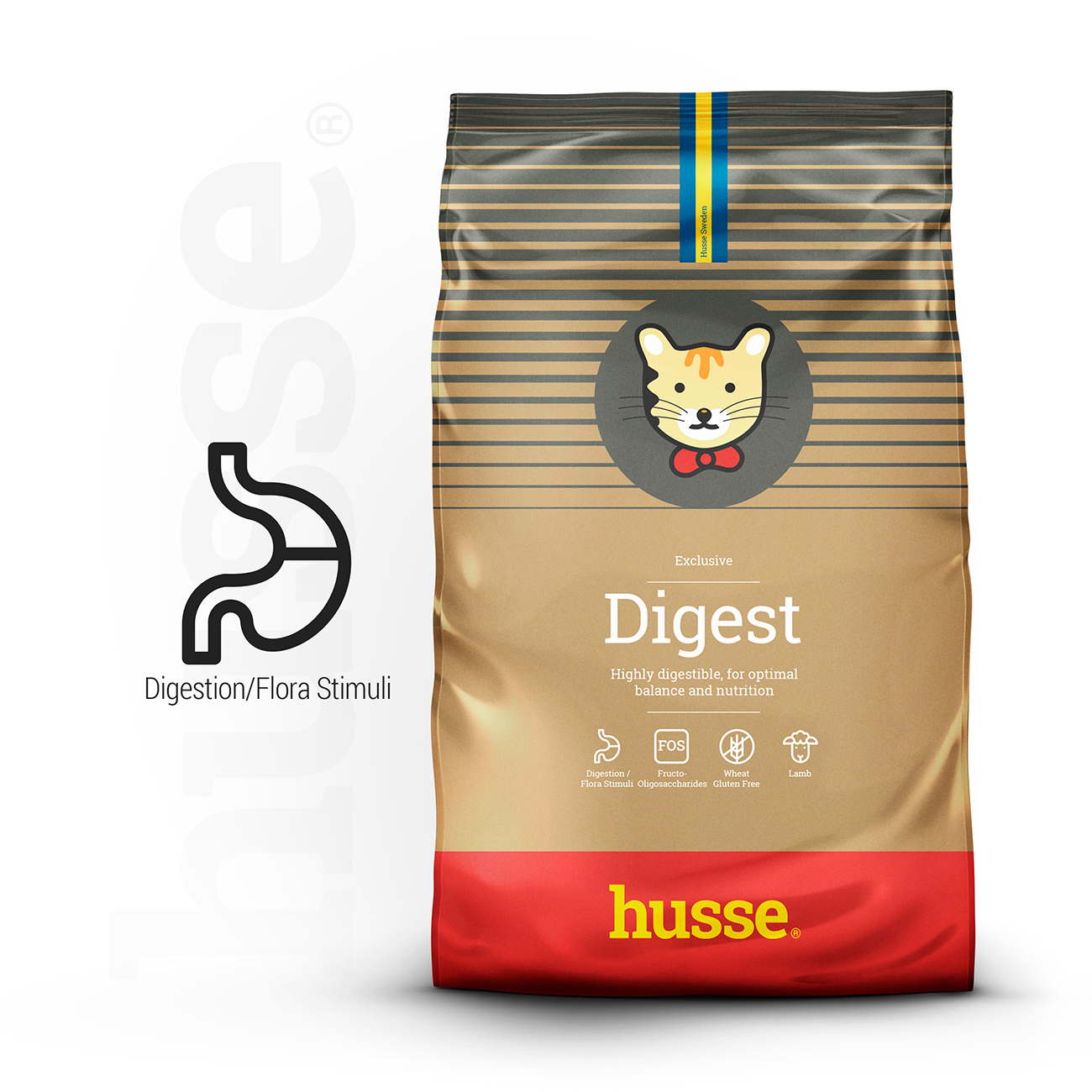 Exclusive Digest 2 kg Leicht verdauliche Rezeptur für Katzen mit empfindlichem Verdauungssystem