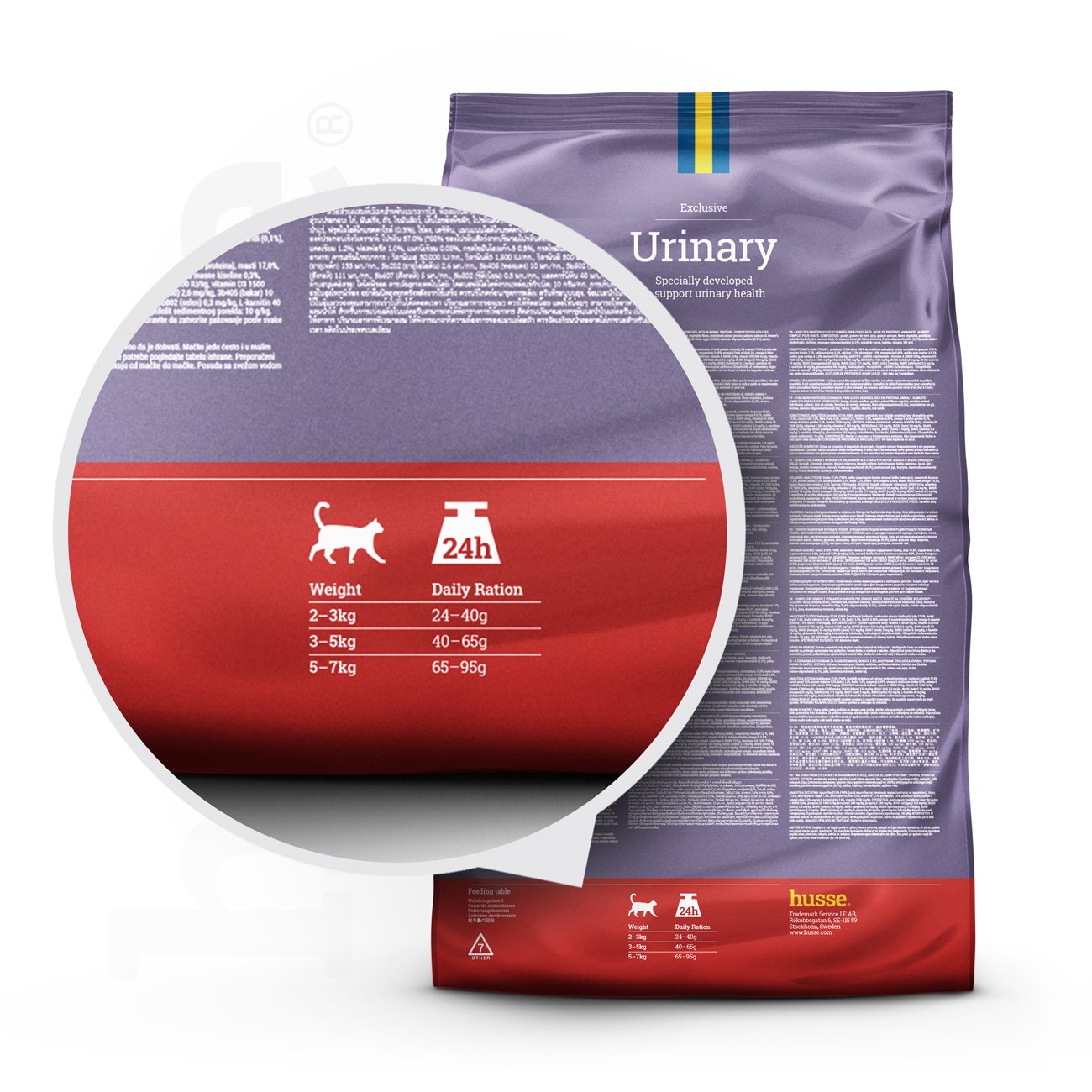Exclusive Urinary 2 kg | Komplette Katzenernährung, die zur Erhaltung der Harngesundheit beiträgt