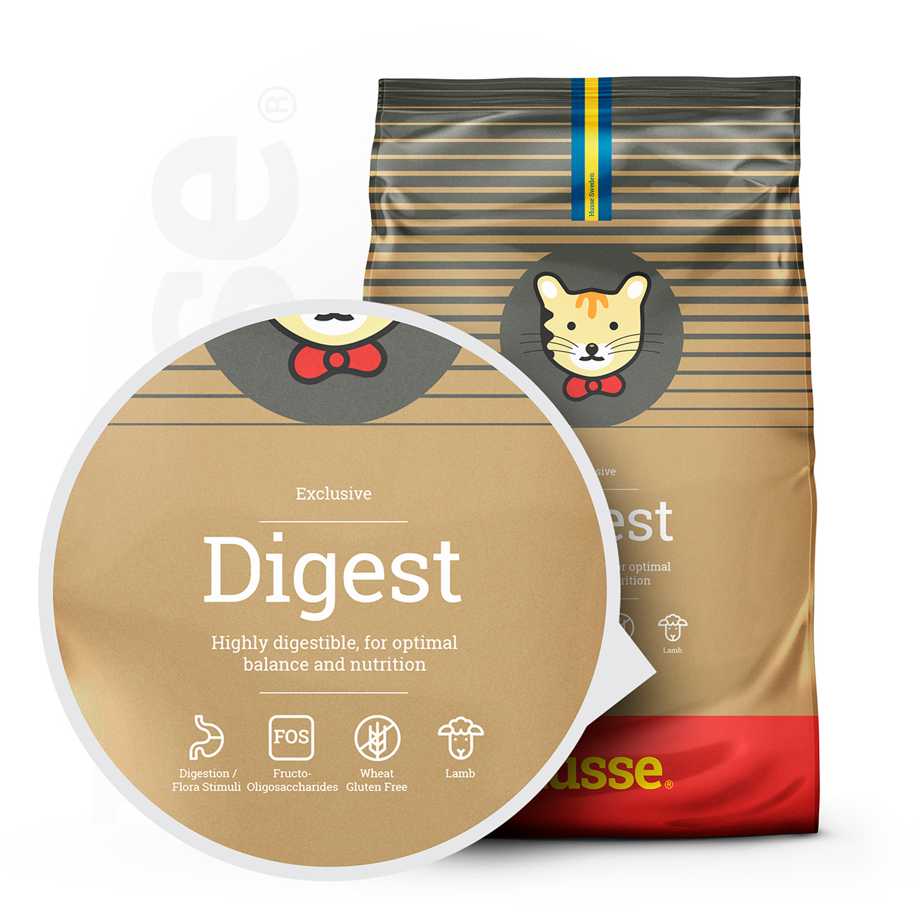 Exclusive Digest 2 kg Leicht verdauliche Rezeptur für Katzen mit empfindlichem Verdauungssystem
