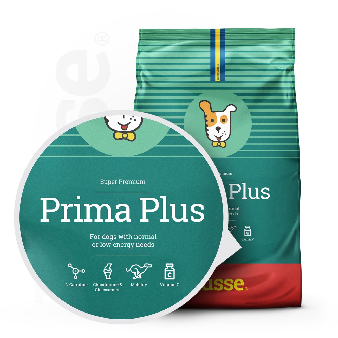 Prima Plus 2 kg Erhaltungsfutter für Hunde mit moderatem Fett- und Kaloriengehalt