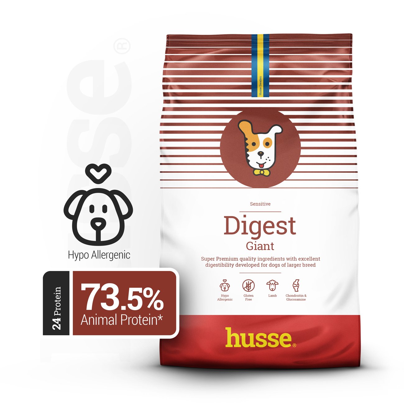 Sensitive Digest Giant 12.5 kg Glutenfreie Rezeptur mit begrenzten tierischen Proteinquellen