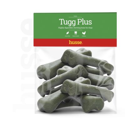 Tugg Plus S 10 St. | Packung mit 10 kleinen Zahnkauknochen für Hunde