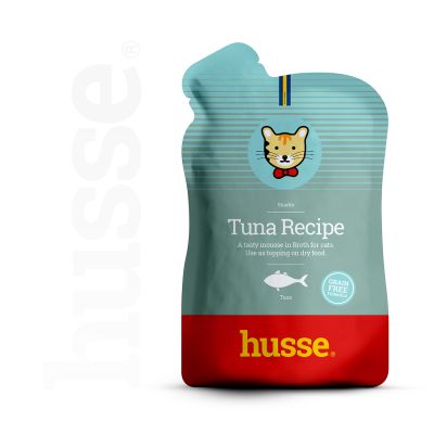 Tuna Recipe, Box mit 12 Säckchen mit schmackhaftem Mousse