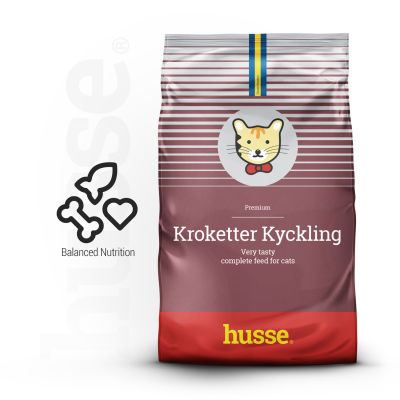 Kroketter Kyckling 2 kg Vollwertiges Katzenfutter