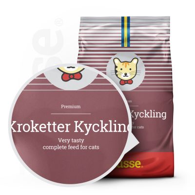 Kroketter Kyckling 2 kg Vollwertiges Katzenfutter