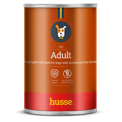 Adult Pâté, 400 g | Ausgewogene Mahlzeit mit getrocknetem Ginseng & Ananas