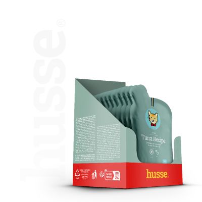 Tuna Recipe, Box mit 12 Säckchen mit schmackhaftem Mousse